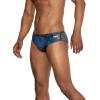 imageSpeedo Mens Swimsuit Brief PowerFlex Eco Coded Riff Team ColorsWonder Speedo Blue