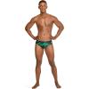 imageSpeedo Mens Swimsuit Brief PowerFlex Eco Coded Riff Team ColorsWonder Speedo Green