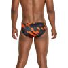 imageSpeedo Mens Swimsuit Brief PowerFlex Eco Coded Riff Team ColorsWonder Speedo Orange