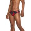 imageSpeedo Mens Swimsuit Brief PowerFlex Eco Coded Riff Team ColorsWonder Speedo Red