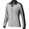 imageSpeedo Womens Jacket Full Zip Collard Streamline Team Warm UpBlackGrey