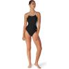imageSpeedo Womens Swimsuit One Piece Prolt Flyback Solid Adult Team ColorsEco Splice Team Black