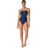 imageSpeedo Womens Swimsuit One Piece Prolt Flyback Solid Adult Team ColorsEco Splice Team NavyBright Green
