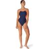 imageSpeedo Womens Swimsuit One Piece Prolt Flyback Solid Adult Team ColorsEco Splice Team NavyRed
