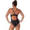 imageSpeedo Womens Swimsuit One Piece Prolt Flyback Solid Adult Team ColorsEco Team Black