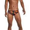 imageSpeedo Mens Swimsuit Brief PowerFlex Eco Coded Riff Team ColorsWonder Speedo Orange