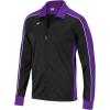 imageSpeedo Womens Jacket Full Zip Collard Streamline Team Warm UpBlackPurple