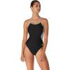 imageSpeedo Womens Swimsuit One Piece Prolt Flyback Solid Adult Team ColorsEco Splice Team Black