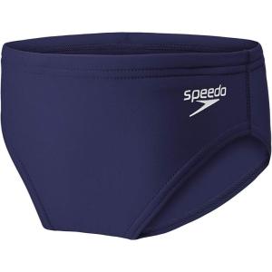imageSpeedo Boys Swimsuit Brief Powerflex Eco Solid YouthSpeedo Navy