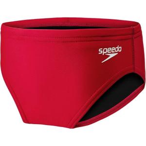 imageSpeedo Boys Swimsuit Brief Powerflex Eco Solid YouthTrue Red