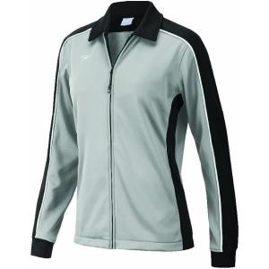 imageSpeedo Womens Jacket Full Zip Collard Streamline Team Warm UpBlackGrey