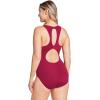 imageSpeedo Womens Swimsuit One Piece High Neck Contemporary CutFestival Fuchsia