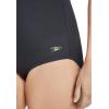 imageSpeedo Womens Swimsuit One Piece High Neck Contemporary CutNew Speedo Black