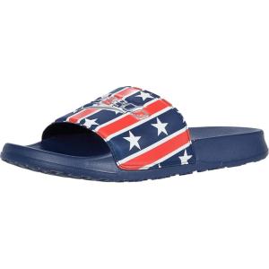imageSpeedo UnisexAdult Sandal Deck SlideNavyRedWhite