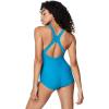 imageSpeedo Womens Swimsuit One Piece Powerflex Ultraback SolidOcean Depths