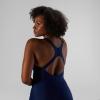 imageSpeedo Womens Swimsuit One Piece Powerflex Ultraback SolidSpeedo Navy