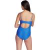 imageSpeedo Womens Swimsuit One Piece VNeck Strappy Back Contemporary CutAdjustable Sevres
