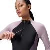 imageSpeedo Womens Uv Swim Shirt Long Sleeve RashguardBiofuse Vintage Fog