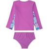 imageSpeedo girls Uv Swim Shirt Long Sleeve Rashguard SetByzantium
