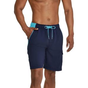 imageSpeedo Mens Swim Trunk Knee Length Marina Sport VolleyBlue Atoll