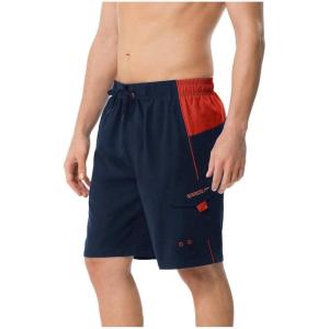 imageSpeedo Mens Swim Trunk Knee Length Marina Sport VolleyOrangeBlue