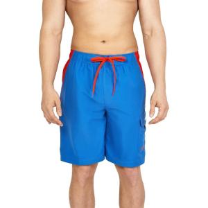 imageSpeedo Mens Swim Trunk Knee Length Marina Sport VolleyPalace BlueSpicy Orange