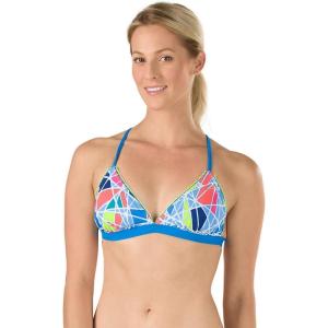 imageSpeedo Womens Endurance Lite Turnz Crochet Swimsuit TopMulti