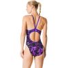 imageSpeedo Woemns Swimsuit One Piece Endurance Flyback Printed Adult Team ColorsEnergy Speedo Purple