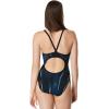 imageSpeedo Woemns Swimsuit One Piece Endurance Flyback Printed Adult Team ColorsSolar Speedo Blue