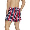 imageSpeedo Mens Swim Trunk Short Length Redondo PrintedRedWhiteBlue