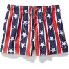 imageSpeedo Mens Swim Trunk Short Length Redondo PrintedRedWhiteBlue