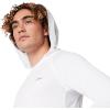 imageSpeedo Mens Uv Swim Shirt Long Sleeve Fitness RashguardHooded White