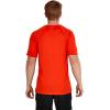 imageSpeedo Mens Uv Swim Shirt Short Sleeve Regular Fit SolidSpicy Orange