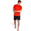 imageSpeedo Mens Uv Swim Shirt Short Sleeve Regular Fit SolidSpicy Orange