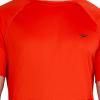 imageSpeedo Mens Uv Swim Shirt Short Sleeve Regular Fit SolidSpicy Orange