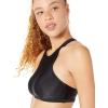 imageSpeedo Womens High Neck Top Bikini Top black SmallSpeedo Black