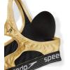 imageSpeedo Womens Swimsuit Bikini TopLogo Gold