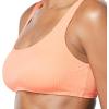 imageSpeedo Womens Swimsuit Bikini TopRib Hot Coral