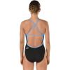 imageSpeedo Womens Swimsuit One Piece Endurance Cross Back Solid Adult Team ColorsBlackBlue