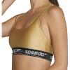 imageSpeedo Womens Swimsuit Bikini TopLogo Gold