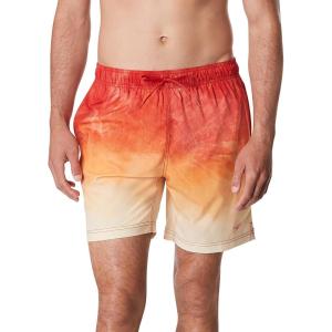 imageSpeedo Mens Swim Trunk Mid Length SeasideOmbre Molten Lava