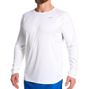imageSpeedo Mens Uv Swim Shirt Long Sleeve Fitness RashguardWhite