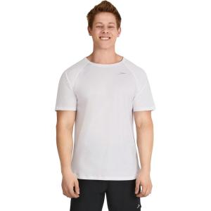 imageSpeedo Mens Uv Swim Shirt Short Sleeve Fitness RashguardSpeedo White