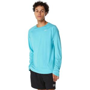 imageSpeedo mens Uv Swim Shirt Long Sleeve Fitness RashguardScuba Blue