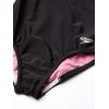 imageSpeedo Girls Swimsuit One Piece Solid Cross Back Multi StrapsFuchsia Pink