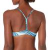 imageSpeedo Womens Swimsuit Top Bikini Chiara Y Back PrintedAmalfi Blue