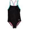 imageSpeedo Girls Swimsuit One Piece Solid Cross Back Multi StrapsFuchsia Pink