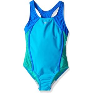imageSpeedo Girls Swimsuit One Piece Closed RacerbackCyan