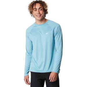 imageSpeedo Mens Uv Swim Shirt Easy Long Sleeve Regular FitDelphinium Blue