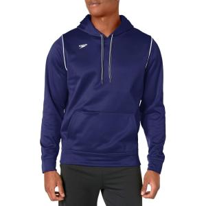 imageSpeedo UnisexAdult Sweatshirt Hoodie Pull Over Team Warm UpNavy